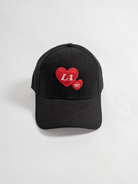 HEART CAP -BLACK-