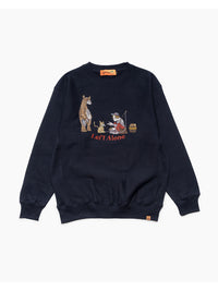 EXCHANGE SWEAT -NAVY-