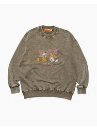 CHANGE SWEAT -OLIVE-