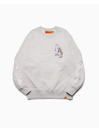 GHOST PUFF SWEAT -ASH-