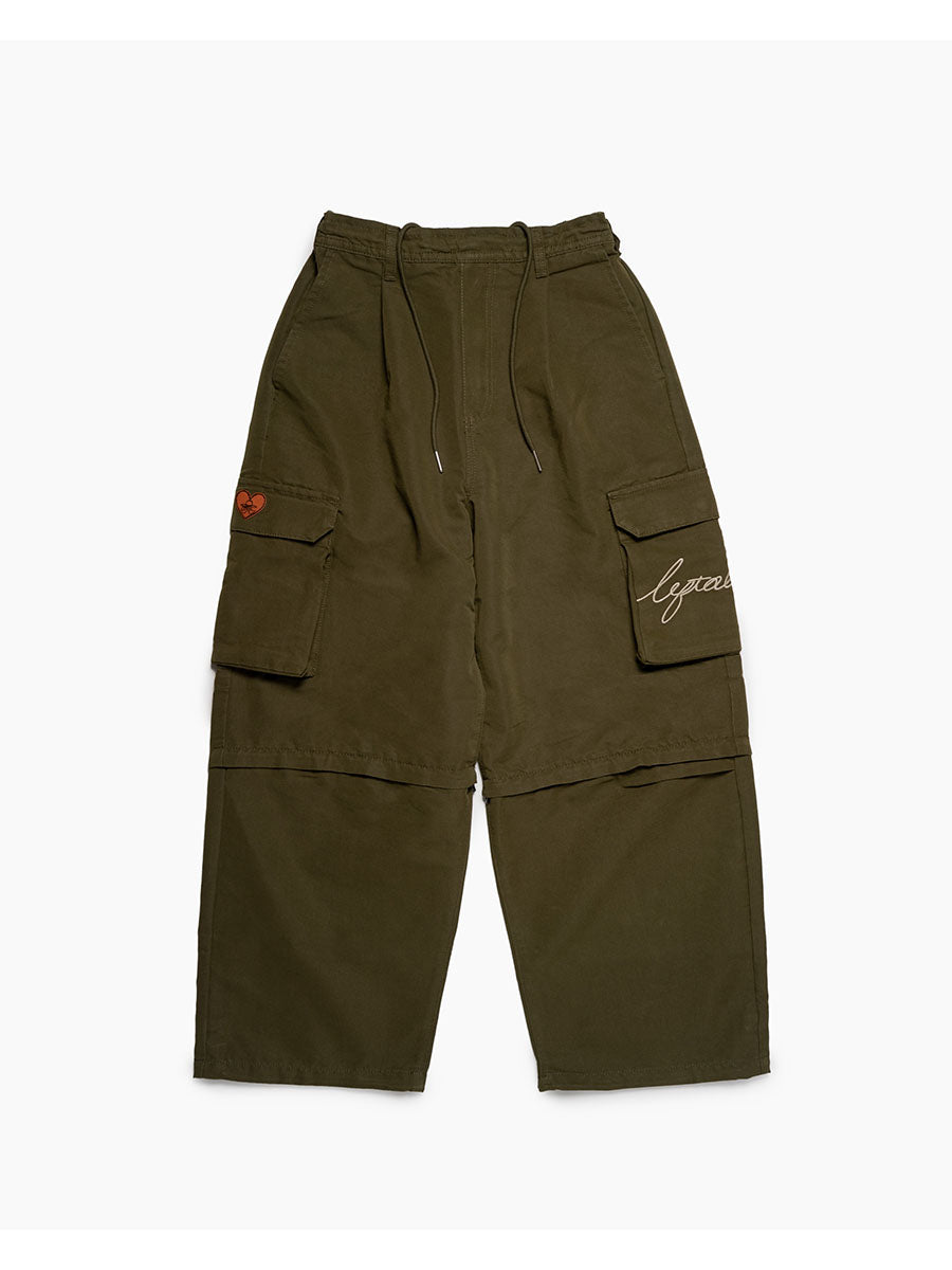 CARGO PANTS -OLIVE-