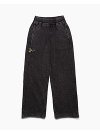 CAT SWEAT PANTS -BLACK-