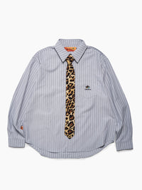 TIE L/S SHIRT -GREY-
