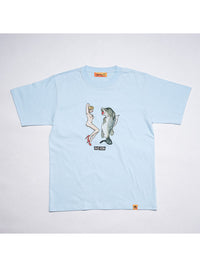 TASF × LA S/S TEE -BLUE-