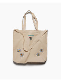 FLOWER 2WAY BAG -NATURAL-