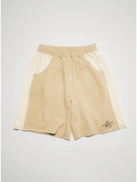 SWEAT SHORTS -BEIGE-