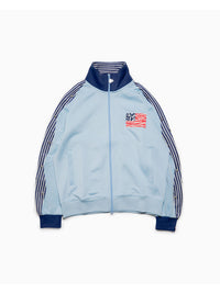 ZEBPARD TRACK JKT -LIGHT BLUE-