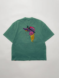 GIRL PIGMENT S/S TEE -GREEN-