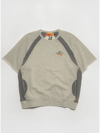 SWEAT S/S TEE -HEATHER GREY-