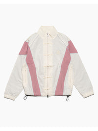 NYLON TRACK JKT -IVORY-