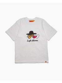 ICON FLOCKING SS TEE -WHITE-