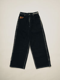 DENIM PANTS -BLACK-