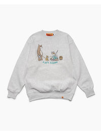 EXCHANGE SWEAT -ASH-