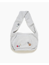 SHOULDER BAG -GREY-