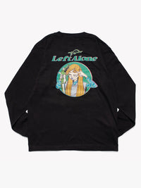 CROCO GIRL L/S TEE -BLACK-