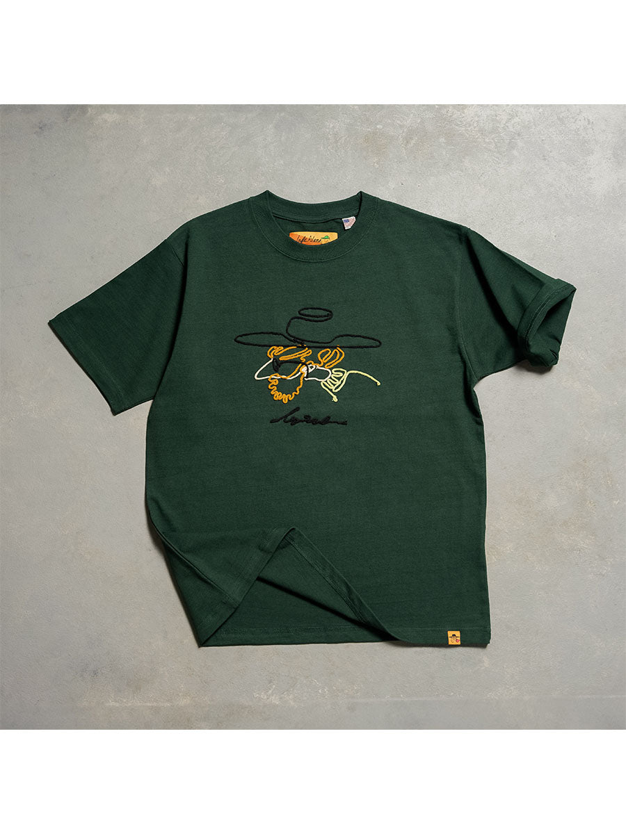 ICON CORD S/S TEE -GREEN-