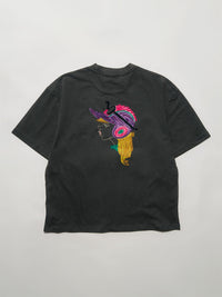 GIRL PIGMENT S/S TEE -CHARCOAL-