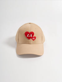 HEART CAP -BEIGE-