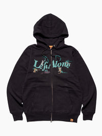 CAT ZIP PARKA -BLACK-