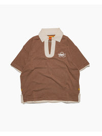 BORDER SS SKIPPER SH -BROWN-