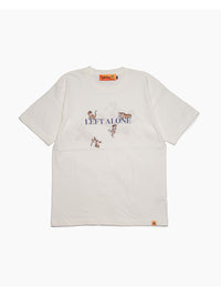 FREE DOG SS TEE -OFF WHITE-