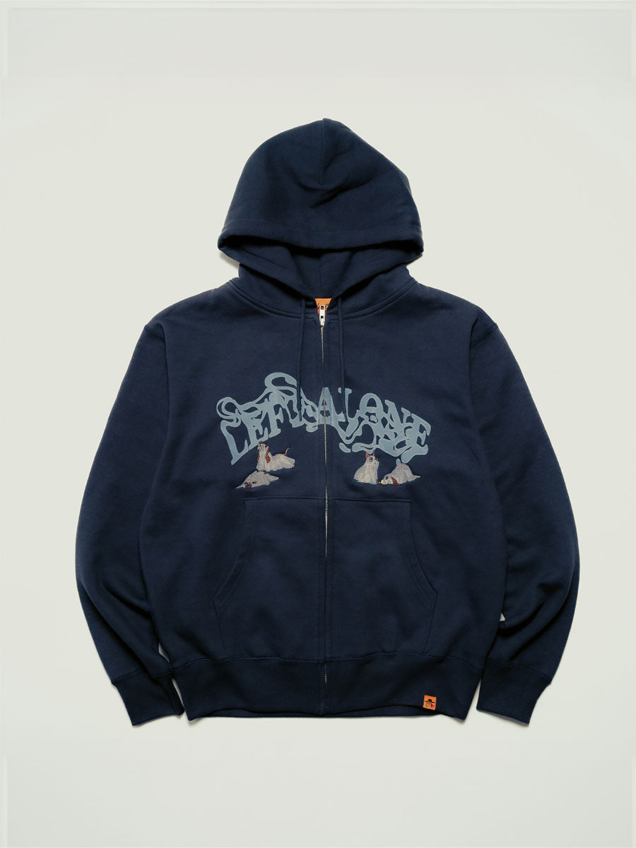 DOGS ZIP PARKA -NAVY-