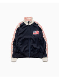 ZEBPARD TRACK JKT -NAVY-