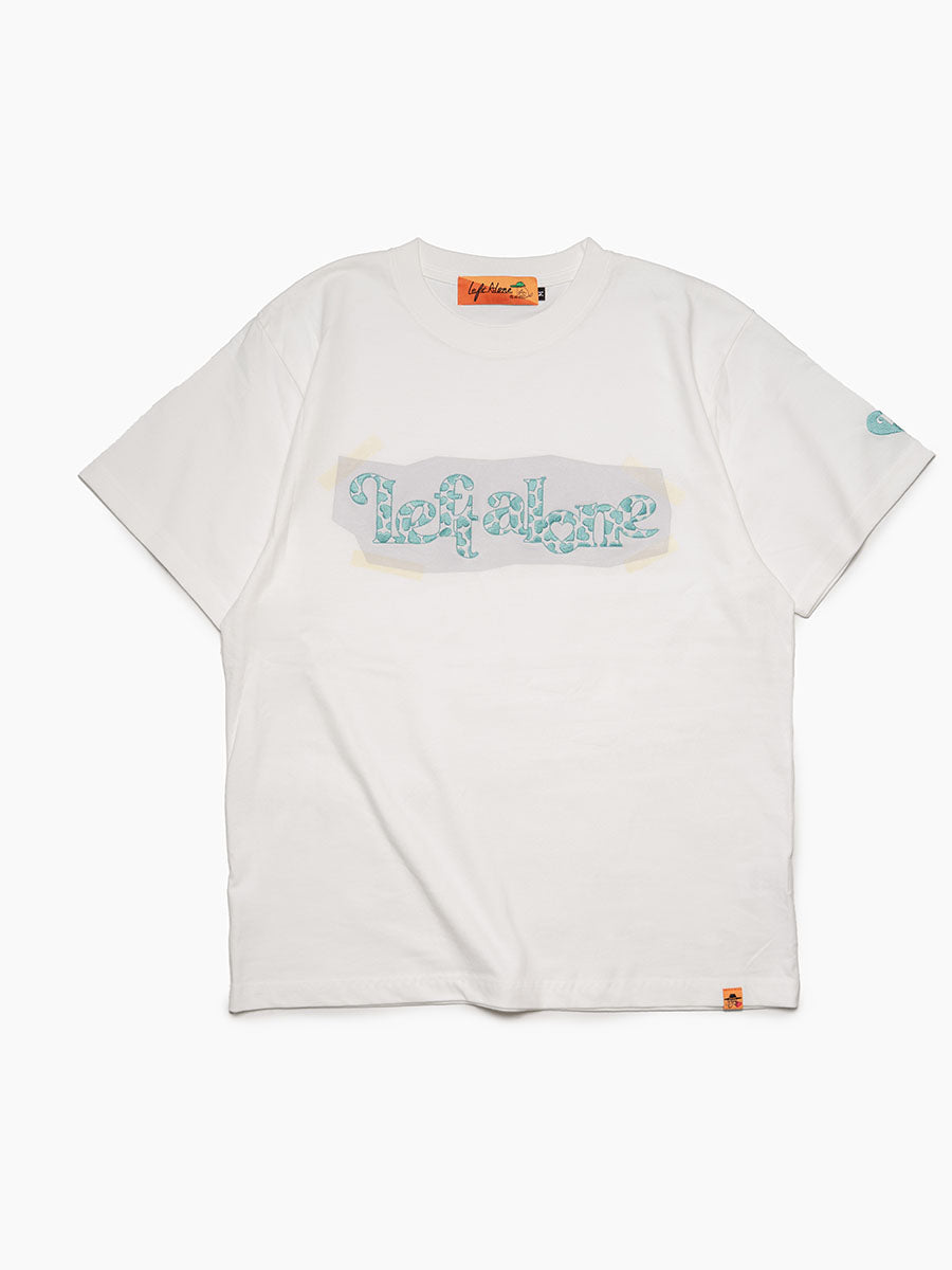 HEART LOGO TEE -WHITE-