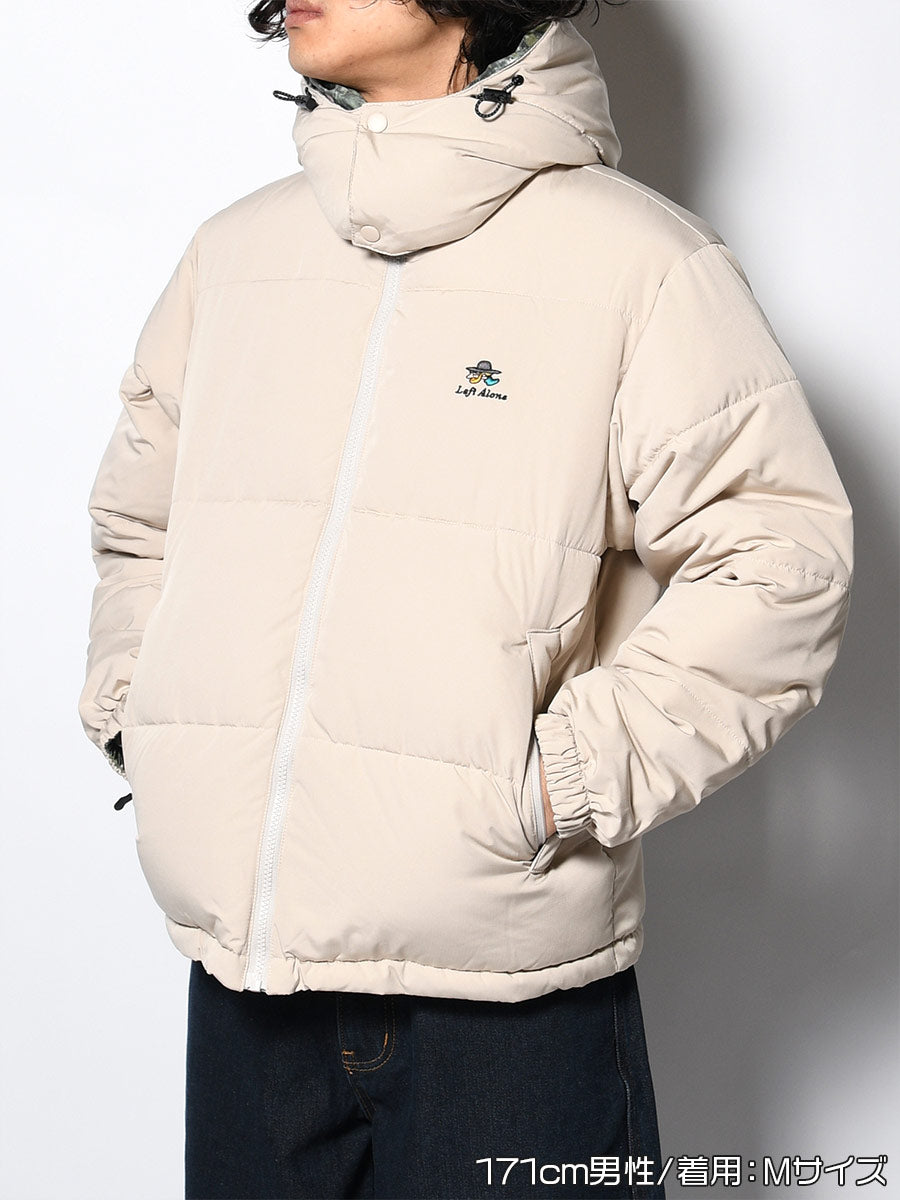 REVERSIBLE JKT -BEIGE-