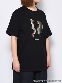 TASF × LA S/S TEE -BLACK-