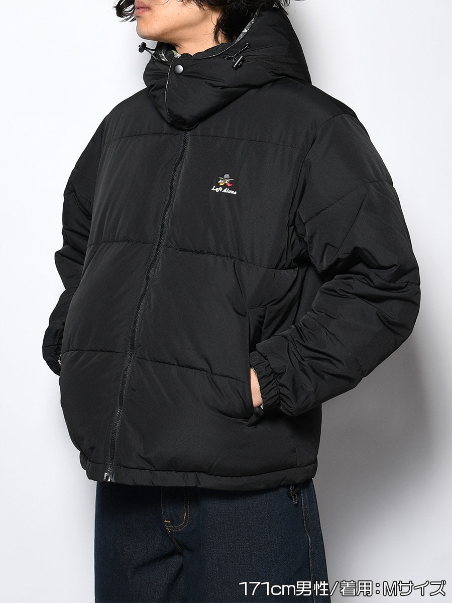 REVERSIBLE JKT -BLACK-