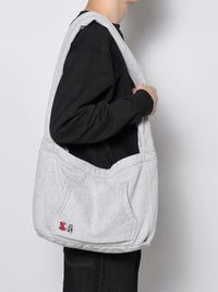 SHOULDER BAG -GREY-