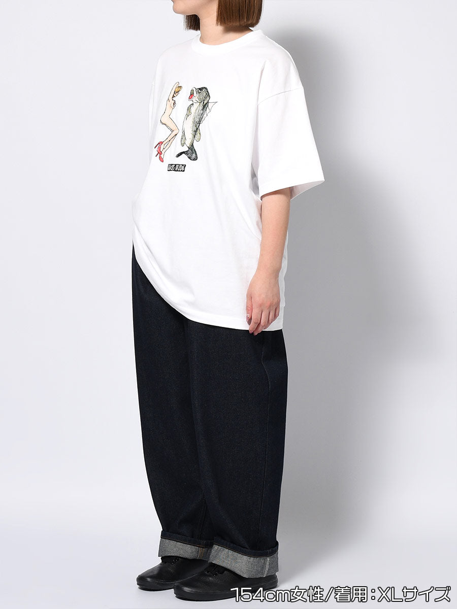 TASF × LA S/S TEE -WHITE-