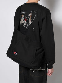 SHOULDER BAG -BLACK-