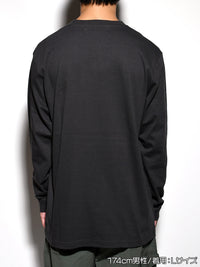 LETTERED L/S TEE -SUMI-