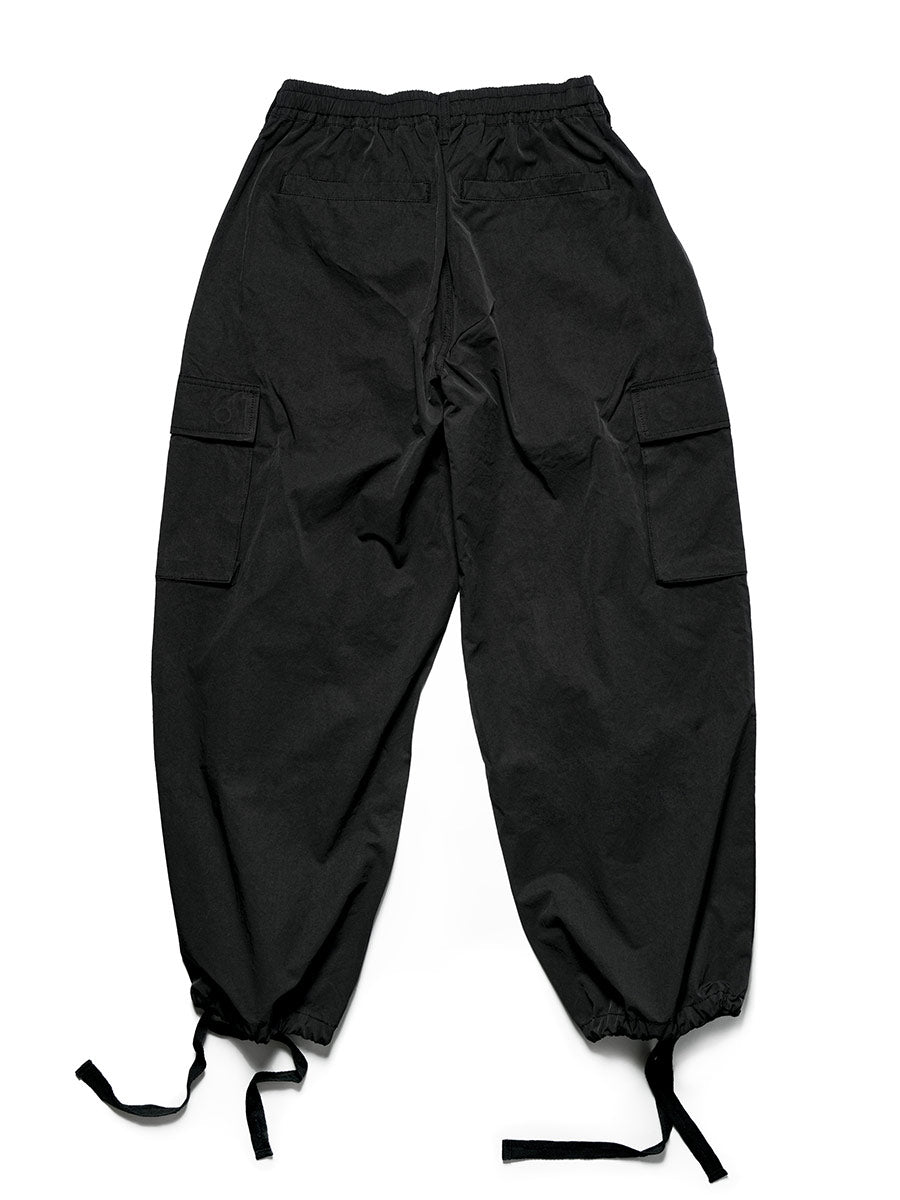 CARGO PANTS -BLACK-