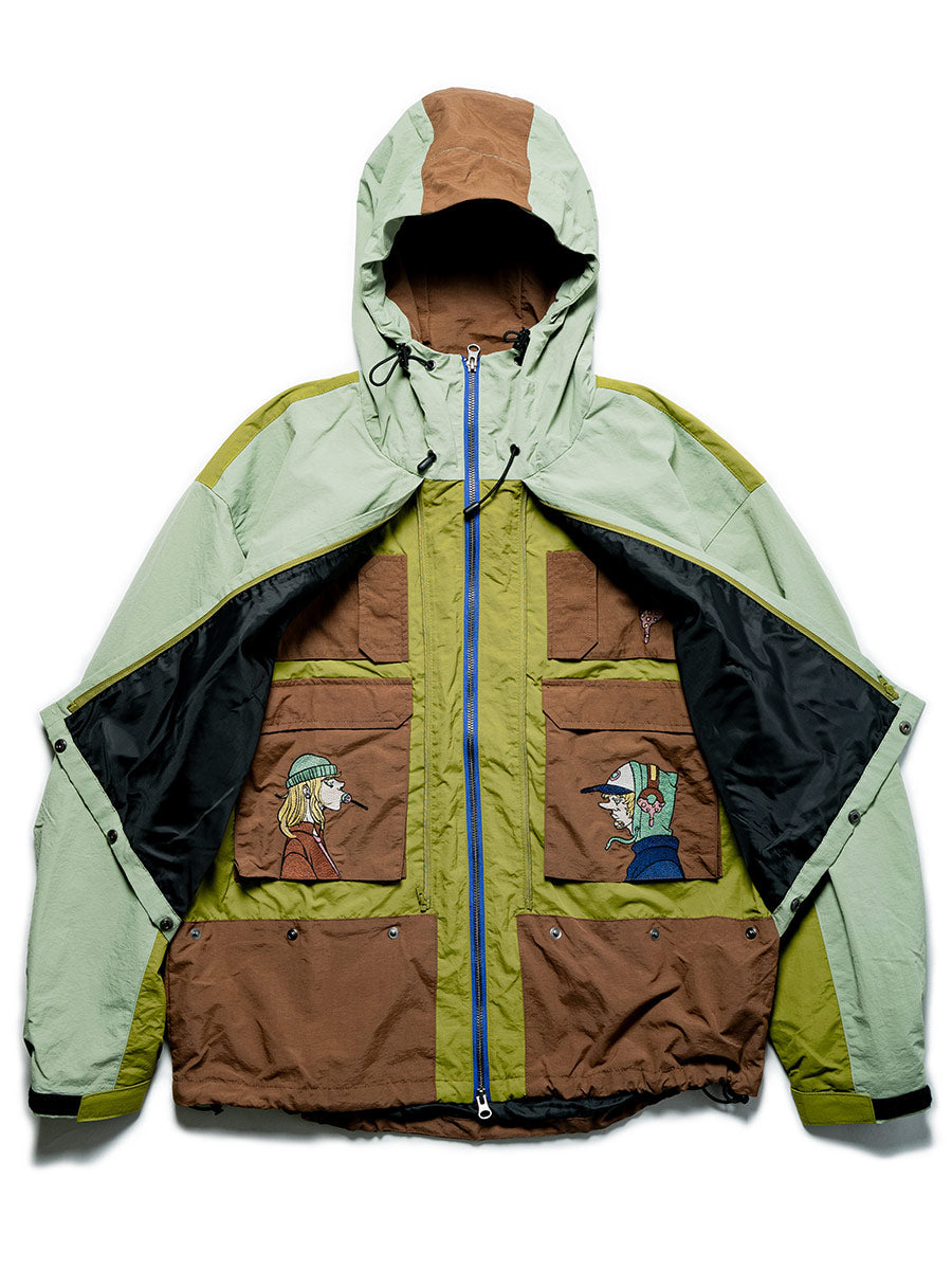 MOUNTAIN LAYER PARKA -SAGE-