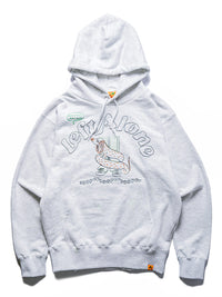 UV PRINT PARKA -ASH-