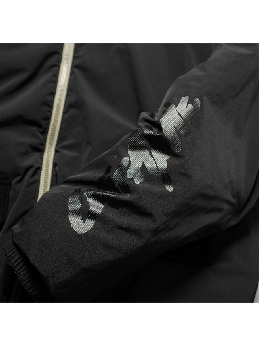 REVERSIBLE OUTER -BLACK-