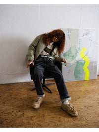 REVERSIBLE OUTER -BLACK-