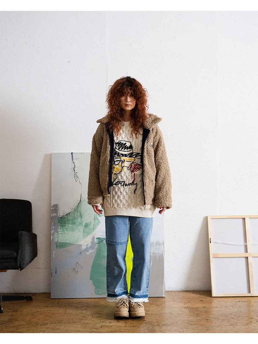 REVERSIBLE RANCH JKT -BROWN-