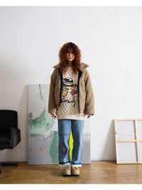 REVERSIBLE RANCH JKT -BROWN-
