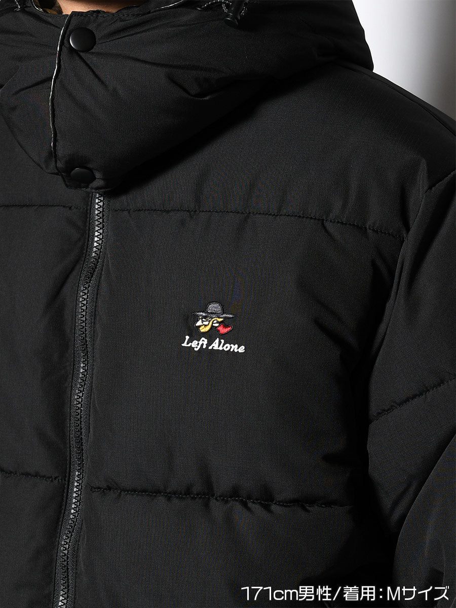 REVERSIBLE JKT -BLACK-