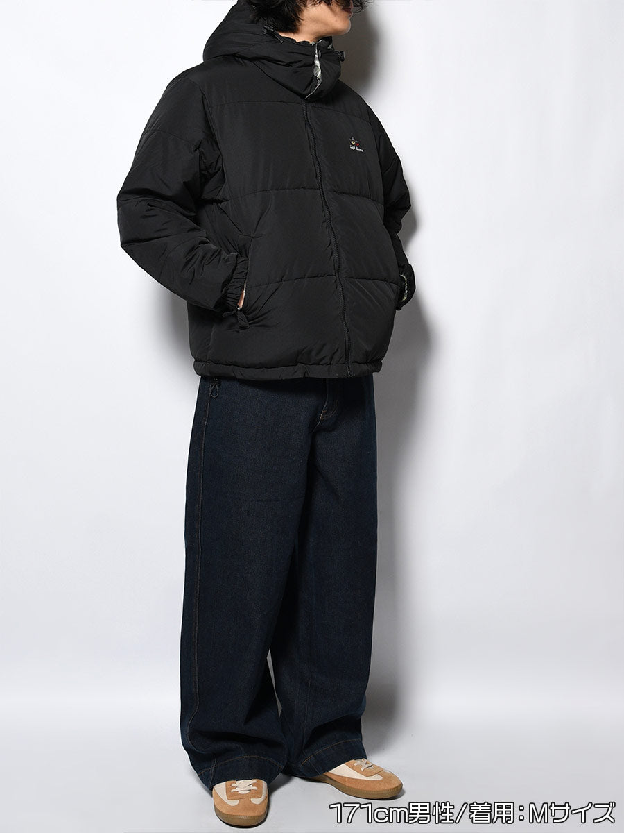 REVERSIBLE JKT -BLACK-