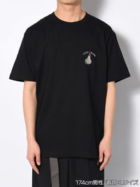 GHOST S/S TEE -BLACK-