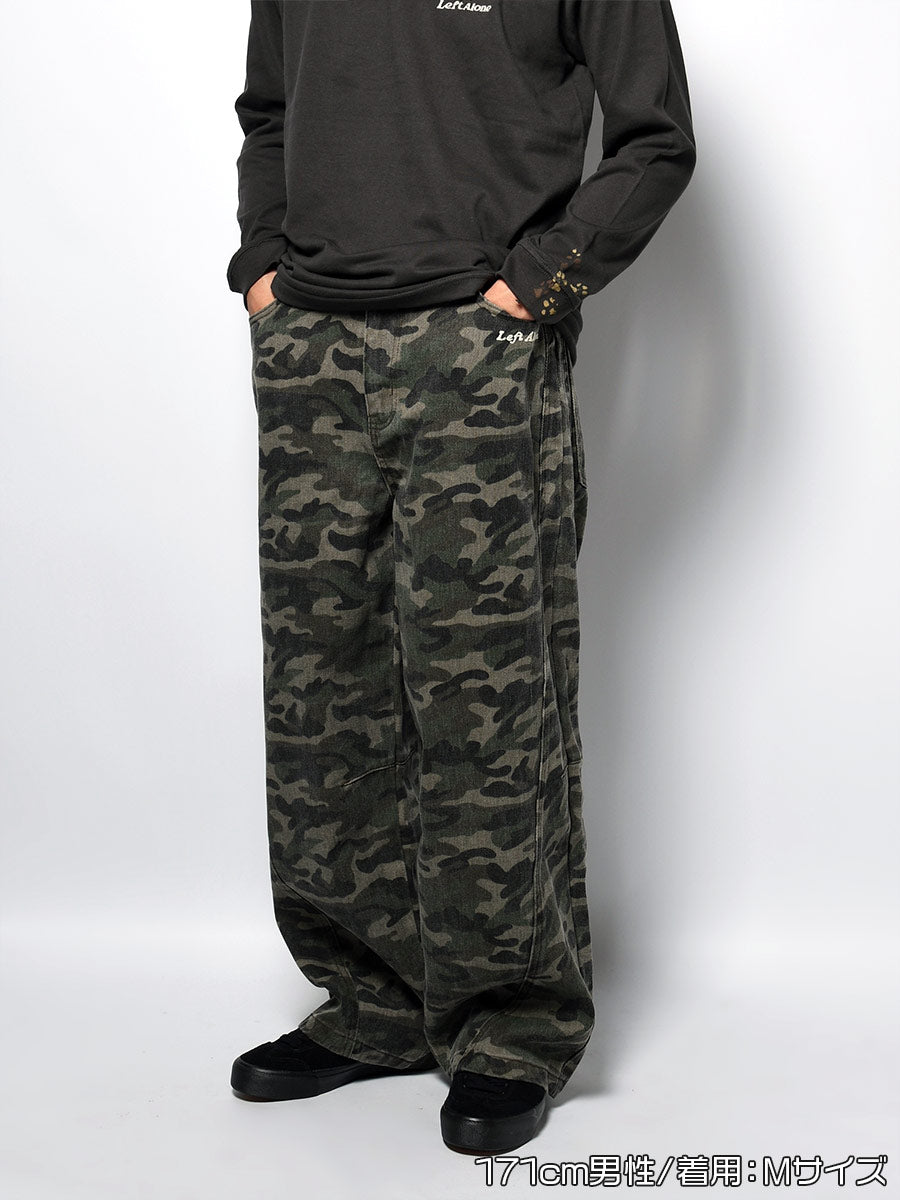 CHANGE DENIM PANTS -CAMO-