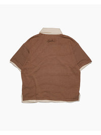 BORDER SS SKIPPER SH -BROWN-