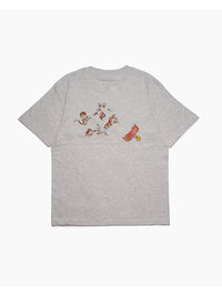 FREE DOG SS TEE -ASH-