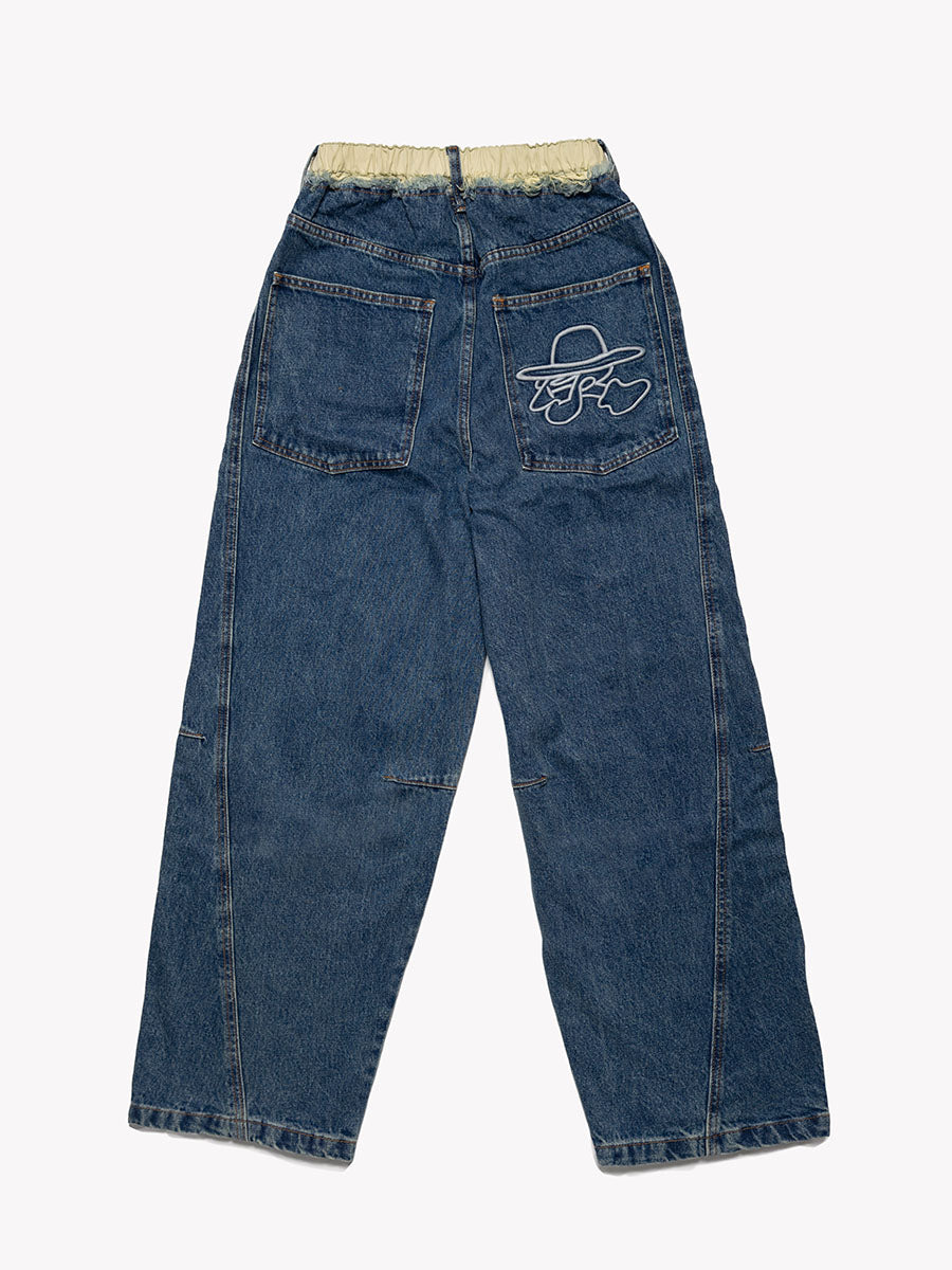 CHANGE DENIM PANTS -INDIGO-