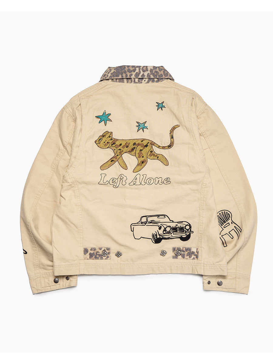 DUCK JKT -BEIGE-